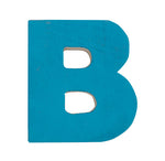 Letra B azul oscuro
