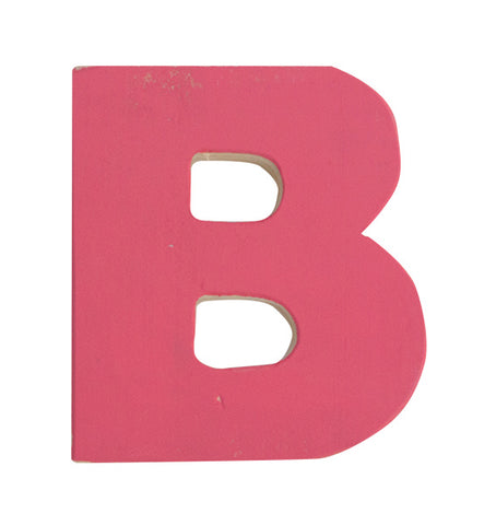 Letra B rojo