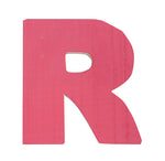 Letra R rojo
