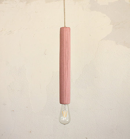 Lámpara Margaux rosa palo