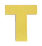 Letra T amarillo